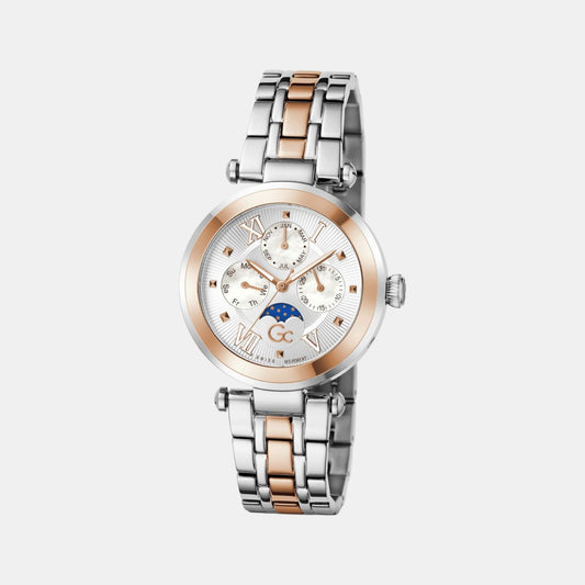 Sportchic Women Quartz White Dial Multi-Function Stainless Steel Watch Z62001L1 Sportchic Women Quartz White Dial Multi-Function Stainless Steel Watch Z62001L1