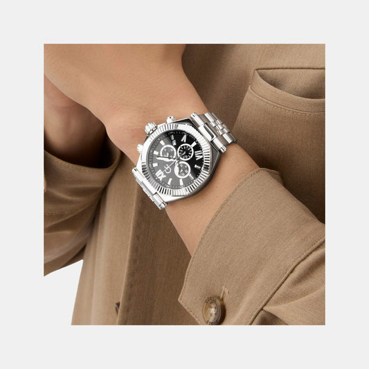 Gc Atlas Men Quartz Black Dial Chronograph Stainless Steel Watch Z66001G2 Gc Atlas Men Quartz Black Dial Chronograph Stainless Steel Watch Z66001G2