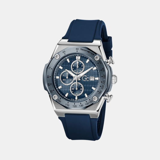 Sportchic Men Quartz Blue Dial Chronograph Silicone Watch Z68003G7 Sportchic Men Quartz Blue Dial Chronograph Silicone Watch Z68003G7