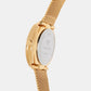 Female Ivory Analog Stainless Steel Watch 9006T-B2209