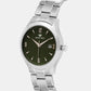 Male Green Analog Stainless Steel Watch 8010E-M1114