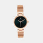 Female Green Analog Stainless Steel Watch 9005T-B3314