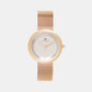 Female Silver Analog Stainless Steel Watch 9002T-B3303
