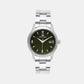 Male Green Analog Stainless Steel Watch 8010E-M1114