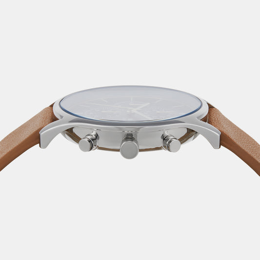 Holst Men Quartz Blue Dial Chronograph Stainless Steel Watch SKW6916 Skagen 42 mm Round Quartz watch