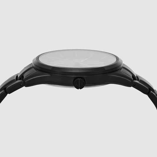 Dante Men Quartz Black Dial Chronograph Stainless Steel Watch AX1878 Armani Exchange 42 mm Round Quartz watch