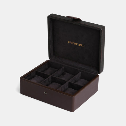 Watch Box Organizer in 6 Slots of Watches Watch Box Organizer in 6 Slots of Watches
