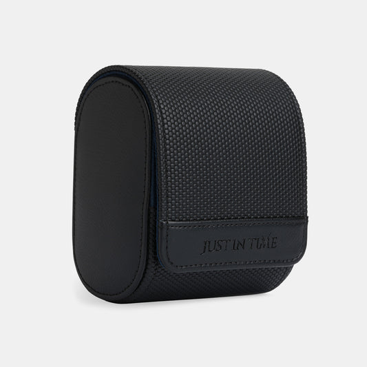 Black Leather Single Watch Pod Black Leather Single Watch Pod