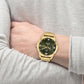Male Olive Green Chronograph Stainless Steel Watch 1530277
