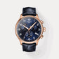 CHRONO XL Male Automatic Leather Watch T1166173604200