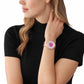 Female Pink Analog Stainless Steel Watch MK7340