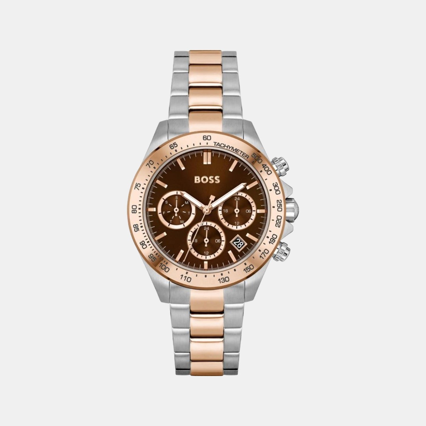Female Brown Analog Stainless Steel Watch 1502617