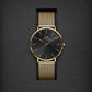 Classic Male Black Analog Stainless Steel Watch DW00100631K