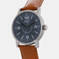 Male Blue Analog Leather Watch TW035HG02