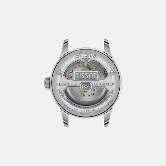 Le Locle 20th Anniversary Men Automatic Silver Dial Analog Stainless Steel Watch T0064071103303 Tissot 39 mm Round Automatic watch