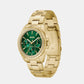 Atea Female Green Chronograph Stainless Steel Watch 1502714