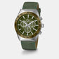 Male Green Chronograph Stainless Steel Watch Z17004G9MF