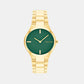 Admire Female Green Analog Stainless Steel Watch 25200333