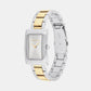 Ck Styled Female Silver Analog Stainless Steel Watch 25200420