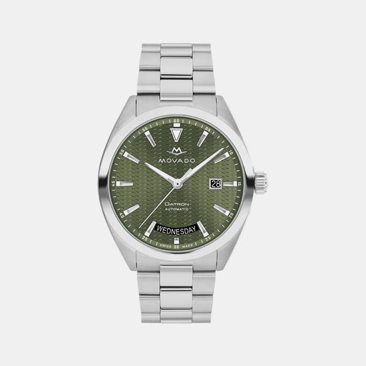 Heritage Male Green Analog Stainless Steel Watch 3650178