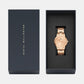 Iconic Female Rose Gold Analog Stainless Steel Watch DW00100483