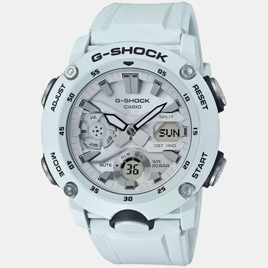 G-Shock Men Quartz White Dial Analog-Digital Resin Watch G971 Casio 49 mm Round Quartz watch