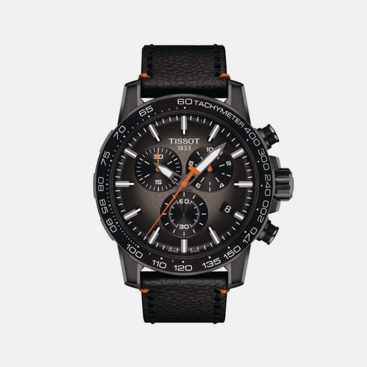 SUPERSPORT Unisex Chronograph Leather Watch T1256173608100