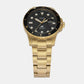Male Black Analog Stainless Steel Watch FS6035