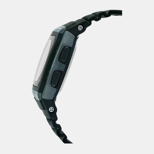 Youth Men Quartz Black Dial Digital Resin Watch D054 Casio 36 mm Rectangular Quartz watch