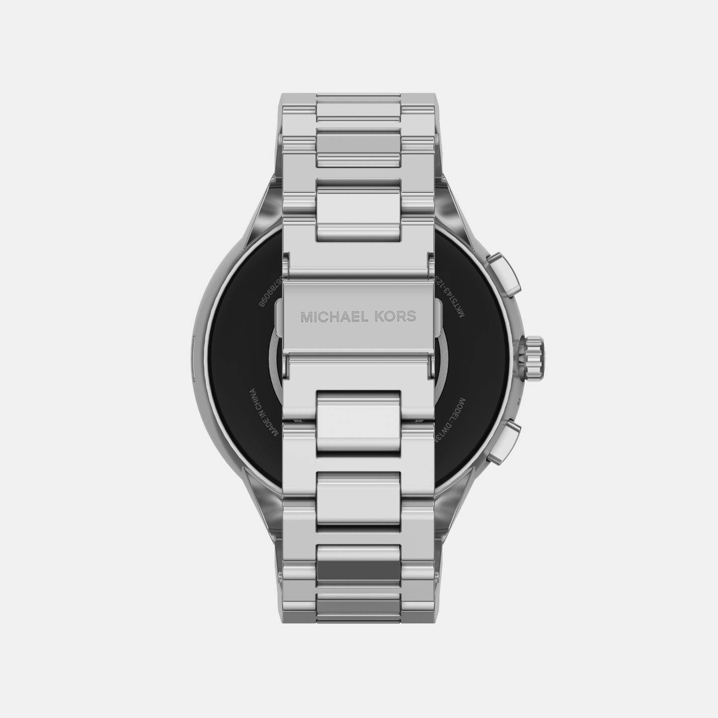 Female Black Digital Stainless Steel Watch MKT5143