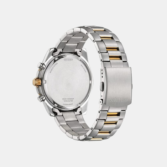 Men Quartz Grey Dial Chronograph Stainless Steel Watch AN8204-59H Men Quartz Grey Dial Chronograph Stainless Steel Watch AN8204-59H