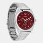 Enticer Red Male Chronograph Stainless Steel Watch A2175
