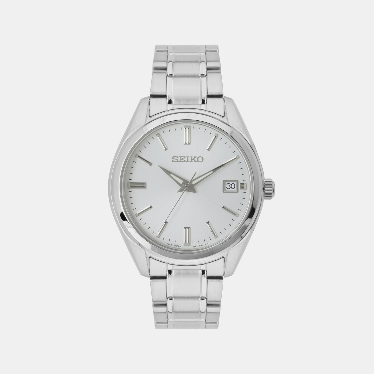Male White Analog Stainless steel Watch SUR343P1