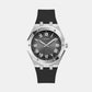 Asset Male Black Analog Silicone Watch GW0663G1