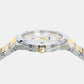 Male White Analog Stainless Steel Watch