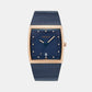 Male Blue Analog Brass Watch V102GDVLML