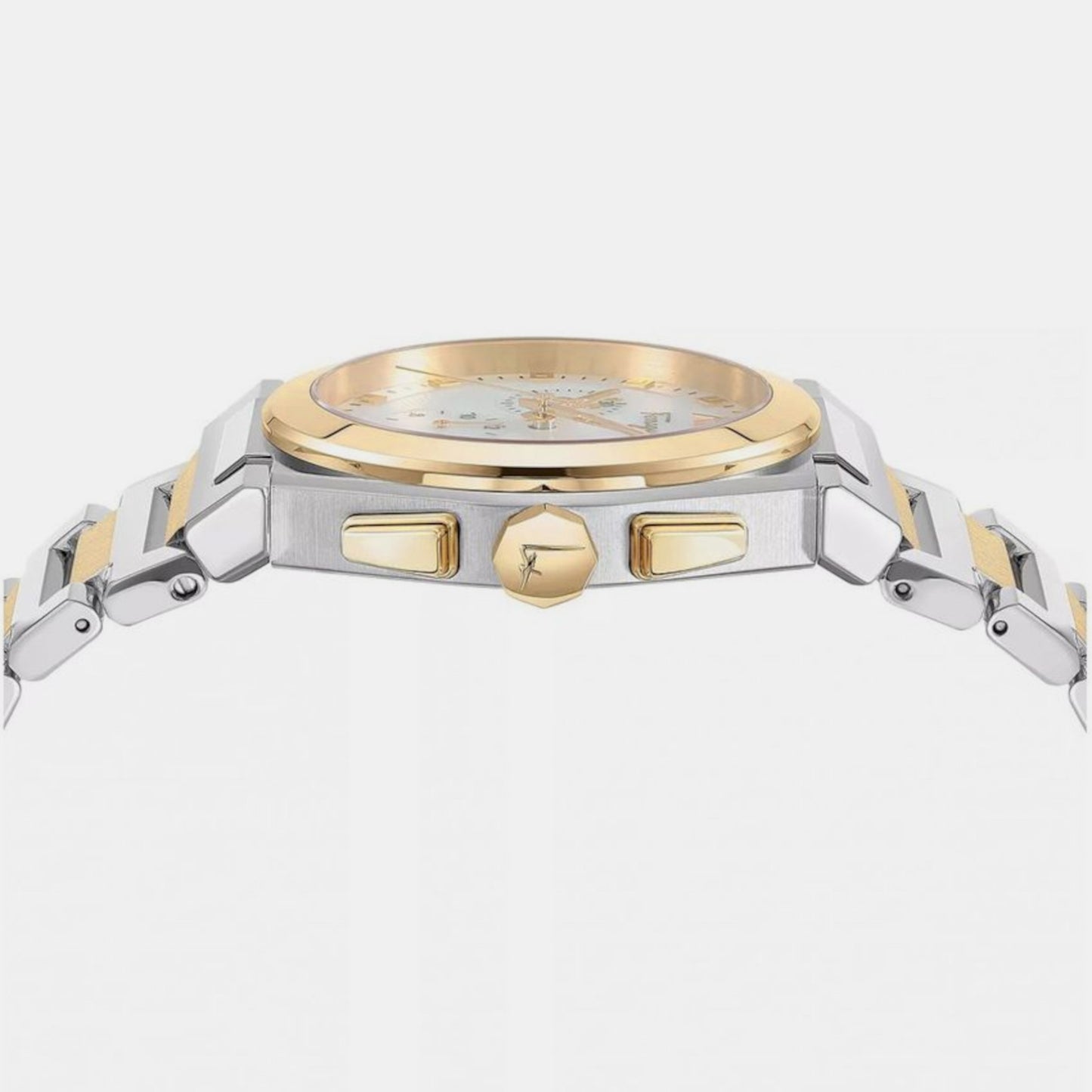 Female Mother Of Pearl Chronograph Stainless Steel Watch SFKL00423