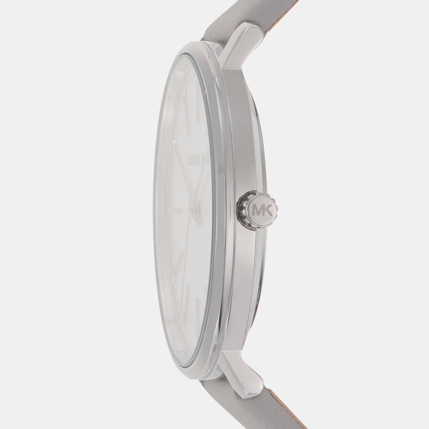 Female White Analog Stainless Steel Watch MK2797