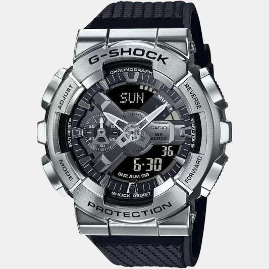 G-Shock Men Quartz Black Dial Analog-Digital Resin Watch G1051 Casio 49 mm Round Quartz watch