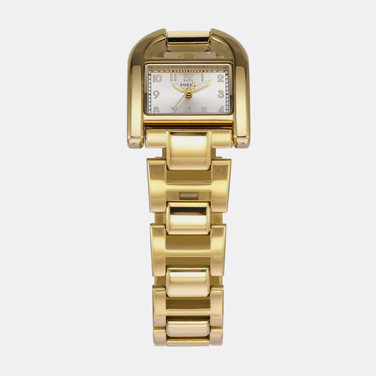 Harwell Women Quartz Silver Dial Analog Stainless Steel Watch ES5327 Fossil 30 mm Square Quartz watch