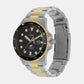 Male Black Analog Stainless Steel Watch FS6031