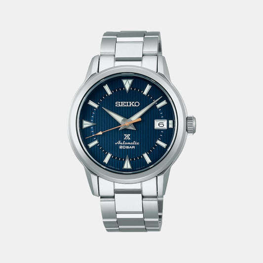 Prospex Male Blue Analog Stainless Steel Watch SPB249J1