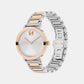 Bold Female Silver Analog Stainless Steel Watch 3601141