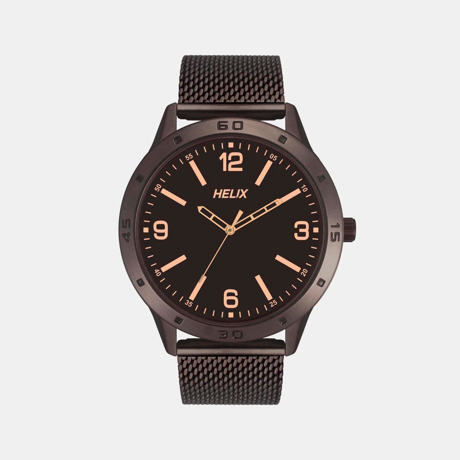 Male Brown Analog Stainless Steel Watch TW051HG02