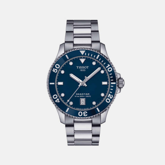 SEASTAR 1000 Male Analog Stainless steel Watch T1204101104100