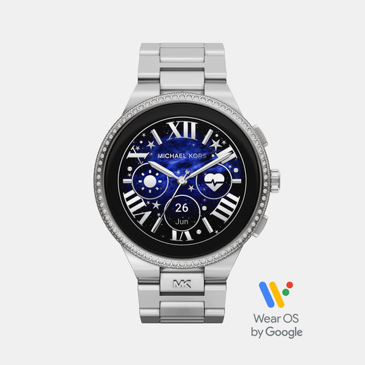 Female Black Digital Stainless Steel Watch MKT5143