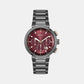Male Red Analog Stainless Steel Watch 1514000
