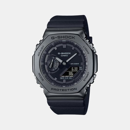Male Grey Analog-Digital Resin Watch G1371