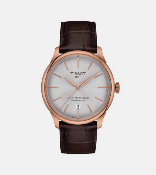 Male Automatic Leather Watch T1398073603100