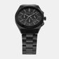 Male Black Chronograph Stainless Steel Watch MK9146